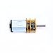 Yosoo Micro DC 6V 12V Speed Reduction Motor with Full Metal Gearbox Replacement N20 Shaft Diameter Reduction Gear Motor for RC Car, Robot Model, DIY Engine Toys(12V, 100RPM)