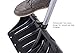 ORIENTOOLS Snow Pusher with D-Grip Handle and Foot Plate, The Shovel Perfect for Shoveling or Pushing Snow, Soils and Grains (19