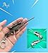 Agel (3 PACK) guns SCAR Rifle AWP Sniper Shark Rocket RPG weapons Toys Model Keychain Alloy Weapons Kids Toys Collection