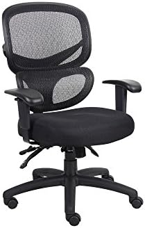 High Back Mesh Ergonomic Computer Chair Black Mesh/Black Frame Dimensions: 27"W x 27"D x 37.5-40.5"H Seat Dimensions: 20"Wx19"Dx18.5-21.5"H