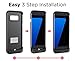 PowerBear Samsung Galaxy S7 Edge Battery Case [5,000 mAh] High Capacity External Battery Charger for The Galaxy S7 Edge - Black and Screen Protector Included