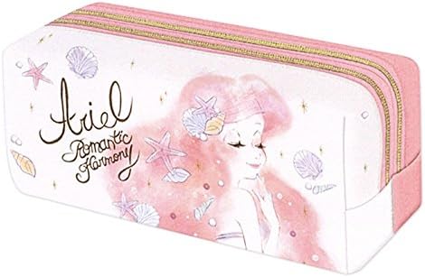 Amazon Co Jp アリエル ポーチ ペンケース 2ルーム 文房具 筆箱 ダブルジップ ディズニー ディズニープリンセス グッズ コンパクトミラー スティックのり セット 文房具 オフィス用品