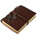 Yosemy Travel Journal Notebook, Retro Vintage Diary Writing Notepad Guest Book for Gift