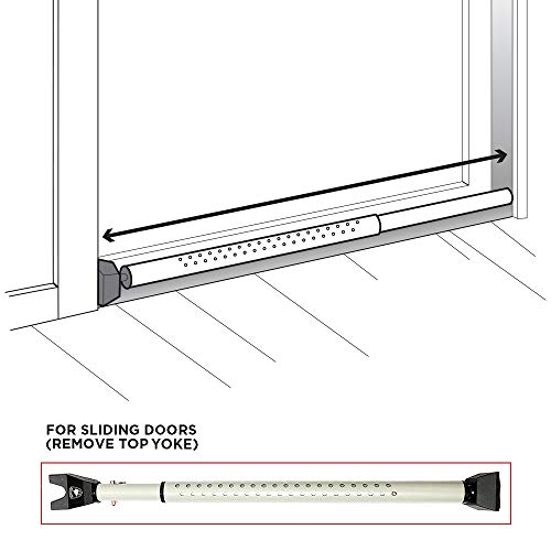 Guard Dog Security Door Jammer 2in1 Adjustable Door Knob Jammer
