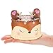 Ouflow 3 Packs Jumbo Squishies Slow Rising Cute Deer Cake,Unicorn Moon,Narwhale Set Cream Scented Squishy Toy for Stress Relief,Decorative Props Large