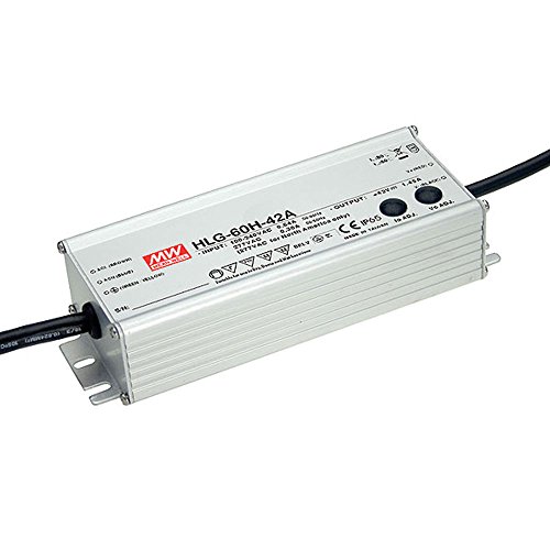 MEAN WELL HLG-60H-48A 48V 1300m Amp 62W Class 2 Enclosed Switching Power
