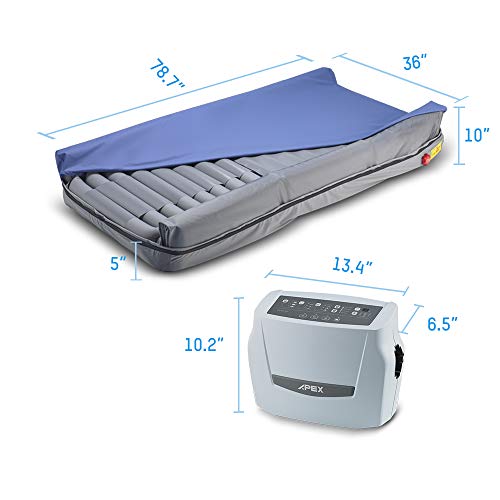 Apex Medical ProCare Turn Bilateral Turning Air Mattress, Automatic