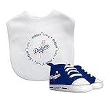 Baby Fanatic Bib & Prewalker Gift Set- Los Angeles Dodgers