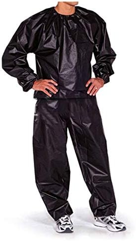 Quannaus Waterproof Windproof PVC Sauna Suit Anti-Rip Training Fitness Weight Loss Sport Sauna Clothes Solid Color Gym Suit