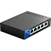 Linksys Business LGS105 5-Port Desktop Gigabit Ethernet Network Unmanaged Switch I Metal Enclosure primary