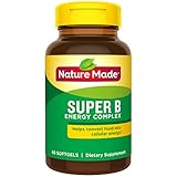 Nature Made Super B Complex Full Strength Softgel, 60 Count (Packaging may vary)