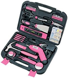 Apollo Tools Precision 135pc Household Tool Set, Pink