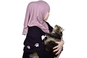 MULANLEGEND Silk Story Handmade Nur Girls Kids 1 piece Amira Practical Hijab Headscarf Instant Scarf Cotton Jersey Comfort Headwear