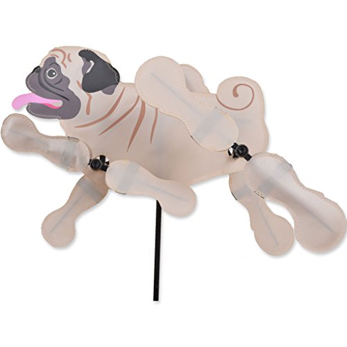 Whirligig Spinner Tan Pug 15