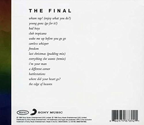 Twentyfive The Final George Michael and Wham Best Of CD
