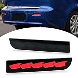 BINQIGOO LED Rear Bumper Reflector Fog Lights for