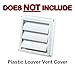 2/pkg-Dryer Vent Bird Guards - Bird Stop inserts - Bird Guard - Dryer Vent Grill - Pest Guard - Stop Birds From Nesting in Dryer Vent Pipes and Bathroom Vent Pipes