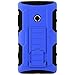 NOKIA Lumia 521 Case, CellJoy® [Future Armor] (Cobalt Blue) Nokia 521 Hybrid Cases Full Body Dual Protective Cover [Heavy Duty] Kickstand Case »» Shock-proof «« [Belt Clip Holster Combo] - Robot Case