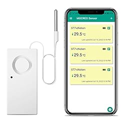 MOCREO ST7 Local Audible Freezer Alarm, Bluetooth