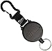 KEY-BAK SECURIT Heavy Duty Retractable Keychain with a Retractable Kevlar Cord Secures Keys, Gear and Tools and Made in the USA