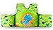 Siran Infant Life Jackets for Kids Baby Swim Float for Toddlers Swim Jacket Green Aceleph Dinosaur
