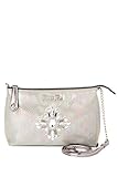 Miss Me Jeans Gem Mini Crossbody Snake White