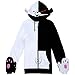 Lifeye Black White Bear Hoodies Sweatshirts Cosplay Jacket Unisex Adult Long Sleeve Coat With Gloves XXL