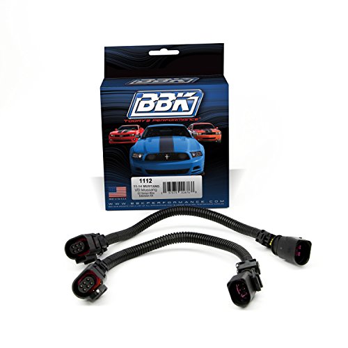 BBK Performance Parts 1112 O2 Sensor Wire Extension Harness OEM Style Factory Connectors 12 in. Length Front Direct Plug In O2 Sensor Wire Extension Harness