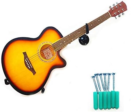 Dreameryoly Guitar Hook Holder-Wall Mounted Hanger-Made Of Iron Material For Most Acoustic And Electric Guitars, Violins, Ukuleles, Basses, Banjos And Mandolins