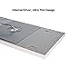 Hykolity 1x4 FT 40W 4000lm 4000K Ultra Slim Flushmount built-in driver LED Flat Panel troffer Light, Residential Surface mount/Commercial Drop Ceiling Dimmable Ceiling Fixture ETL Listed