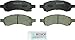 BOSCH BC1169 QuietCast Premium Ceramic Disc Brake Pad Set - Compatible with Select Buick Rainier; Chevrolet Colorado, Trailblazer; GMC Canyon, Envoy; Isuzu Ascender; Saab 9-7x; FRONT