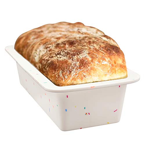 Shebaking Bread Loaf Pan Silicone Baking Pan for Homemade Bread, Cake