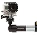 DocaPole 12 Foot Camera Pole - 5-12 ft Extension Pole + ClickSnap Camera Swivel Adapter for GoPro, Camera or Video Camera | Provides Up to 18 Feet of Aerial Photography & Video Reach