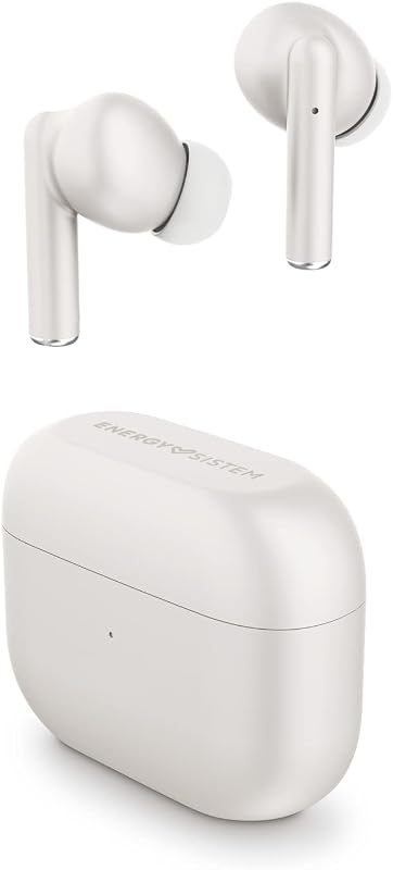 Earphones True Wireless Style 2 (True Wireless Stereo, BT 5.0, Deep Bass, Charging Case) (Blanco)