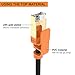 VANDESAIL Ethernet Cable 15 FT, 2Pack Strengthened Premium CAT7 Patch Cable RJ45 Shielded SSTP LAN Network Cord Gold Lead for Switch/Router/Modem/Patch Panel (15ft)