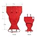 YISSVIC Portable Baby Feeding Chair Belt Toddler Safety Seat with Straps Child Chair Soft Belt Outdoor Portable Travel High Chair (Red)