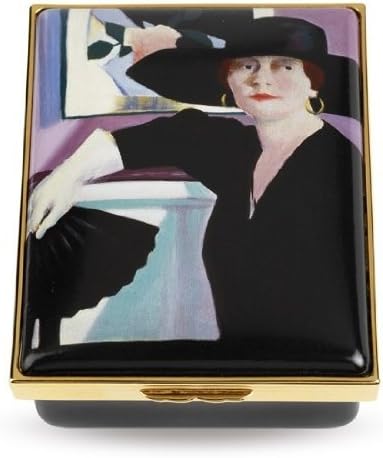 Halcyon Days LE FCB Cadell 'Portrait Of A Lady In Black'