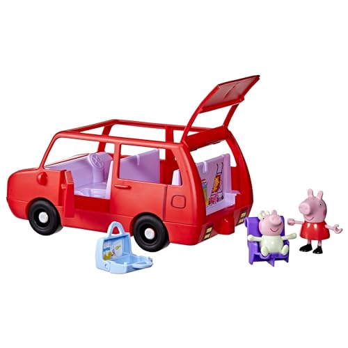 Peppa Pig Peppa's Big Family Car Playset, Red en promo sur Amazon