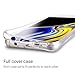 Moozy 360 Degree Case for Samsung Note 9 - Full Body Front and Back Slim Clear Transparent TPU Silicone Gel Cover for Samsung Galaxy Note9