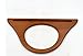 Ownstyle Hollow Out Carve Patterns Wood Purse Handle 2 Pcs