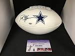 Deion Sanders Autographed Signed Dallas Cowboys Logo Football GTSM COA & Hologram