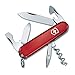 Victorinox Tourist Swiss Army Knife, 12 Function Swiss Made Pocket Knife with 2 Blades (Large and Small), Corkscrew and Toothpick - Red