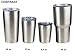 Colorful PoPo Small Cute Kids Cups 2 Pack, Stainless Steel Kid Tumbler with Lid and Straw, Double Wall Vacuum Insulated Toddler Sippy Cups, Children Smoothie Drinking Cup - Silver