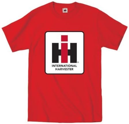IH Short Sleeved Square Logo T-Shirt Red (Large)