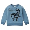 Girl’s Sweatshirt met Lange Mouwen Tops, Dinosaur Druk Trui Plush Jacket Jas voor De Gift Van