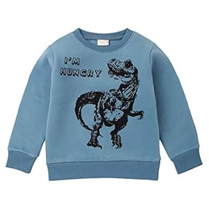 Girl’s Sweatshirt met Lange Mouwen Tops, Dinosaur Druk Trui Plush Jacket Jas voor De Gift Van