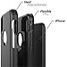 Apple iPhone X Case - Drop Protector & Anti Scratch Cover – Slim Edition with New Design, Thin & Strong Dual Layer Case with Hard Poly-carbonate [PC] & Soft TPU