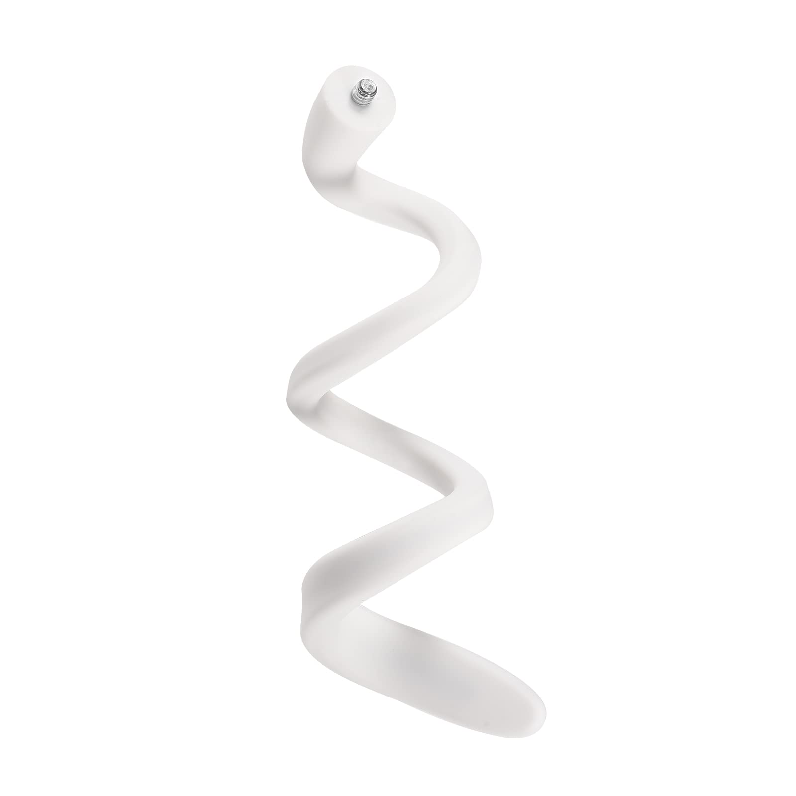 Tonton Universal Baby Monitor Holder with 1/4 Threaded Hole, Flexible Baby Monitor Camera Stand for Cot, Baby Camera Bracket Without Drilling, Compatible with Most Baby Monitors Camera(White)