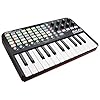 Akai Professional APC Key 25 – Kompakter USB Bus Powered 40 Tasten Clip Launcher für Ableton Live mit 25 Noten Keyboard und voll zuweisbaren Q Link Reglern