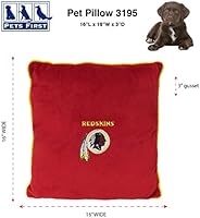 Amazon Com Nfl Washington Redskins Soft Cozy Dog Pillow Plush